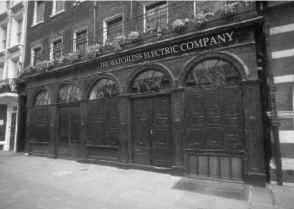 Photograph of the Matchless Electric Company offices, 1916.